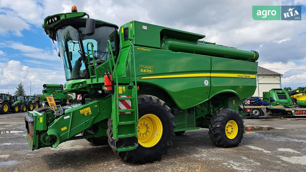 Комбайн John Deere S 670i 2012 - фото 1