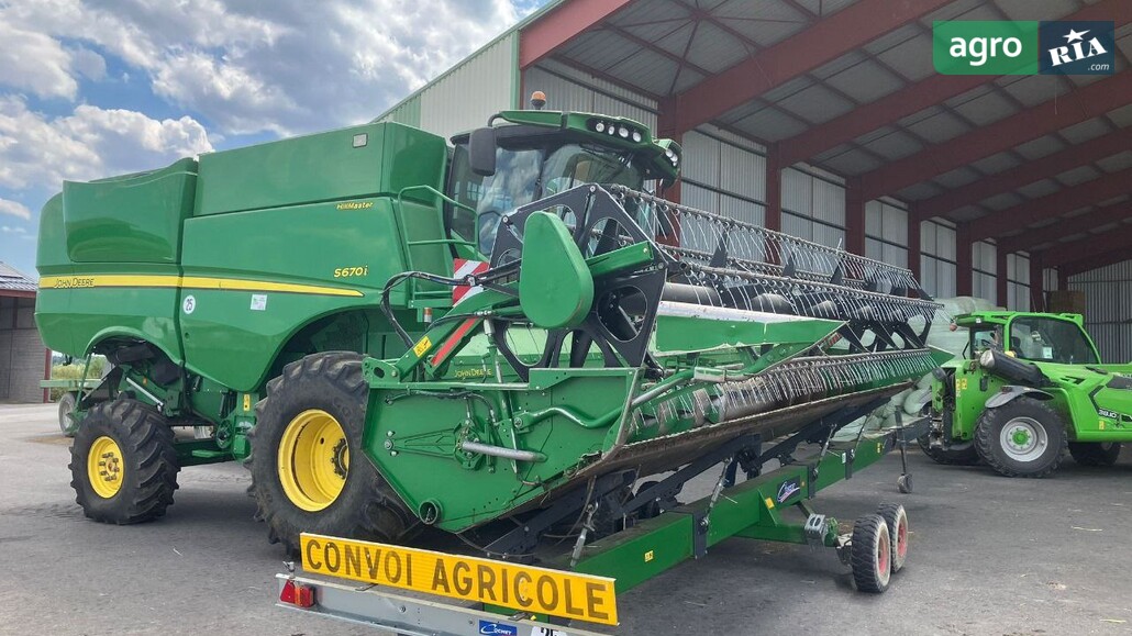 Комбайн John Deere S 670i 2012 - фото 1
