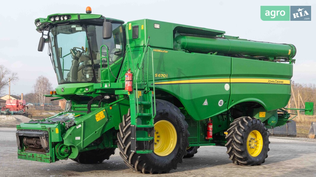 Комбайн John Deere S 670i  - фото 1