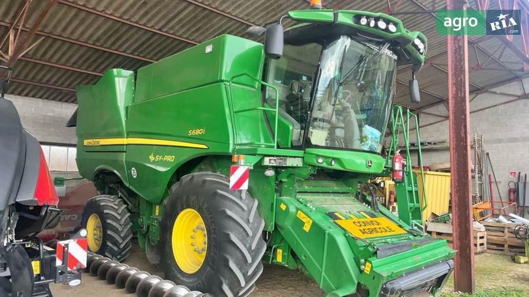 Комбайн John Deere S 680 2015 - фото 1