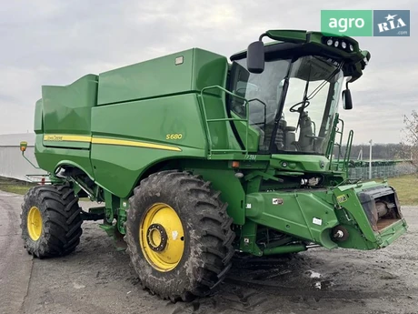 Комбайн John Deere S 680 2015 - фото