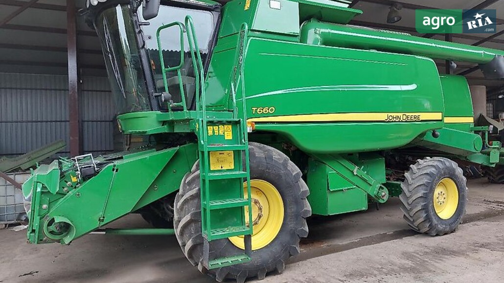 Комбайн John Deere T 660 2010 - фото 1