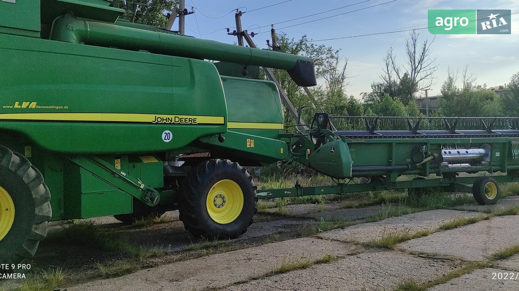 Комбайн John Deere T 670 2008 - фото 1
