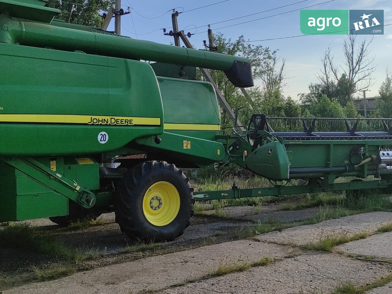 Комбайн John Deere T 670 2008 - фото 1