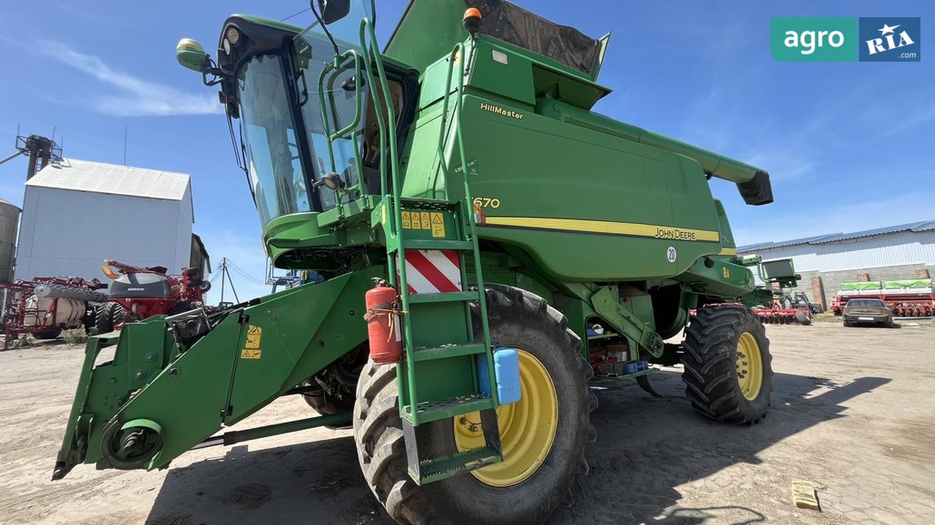 Комбайн John Deere T 670 2008 - фото 1