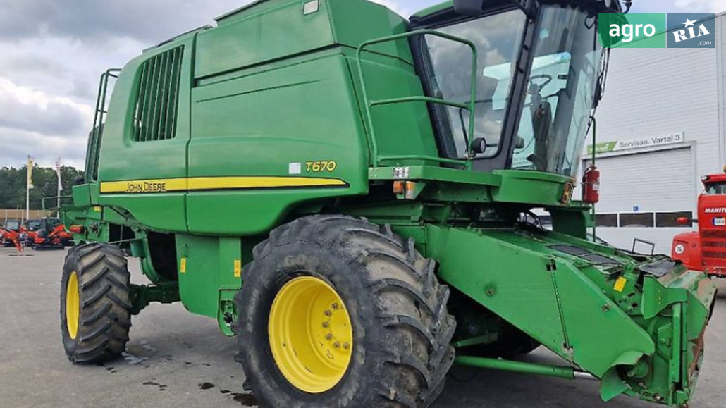 Комбайн John Deere T 670 2009 - фото 1