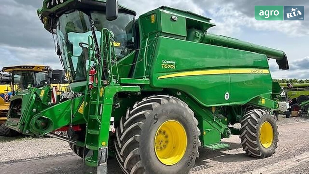 Комбайн John Deere T 670 2020 - фото 1