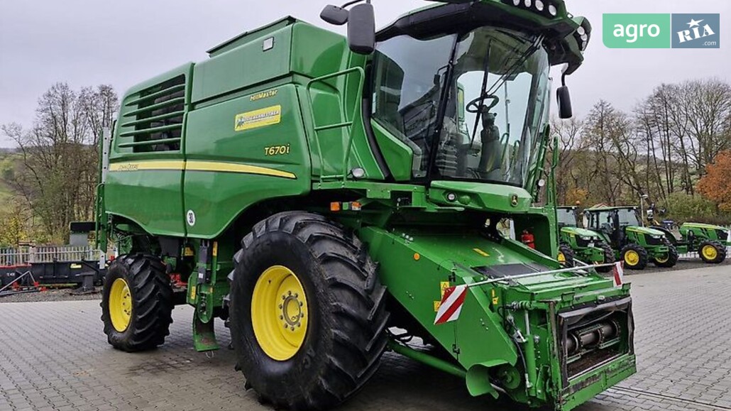 Комбайн John Deere T 670i 2021 - фото 1
