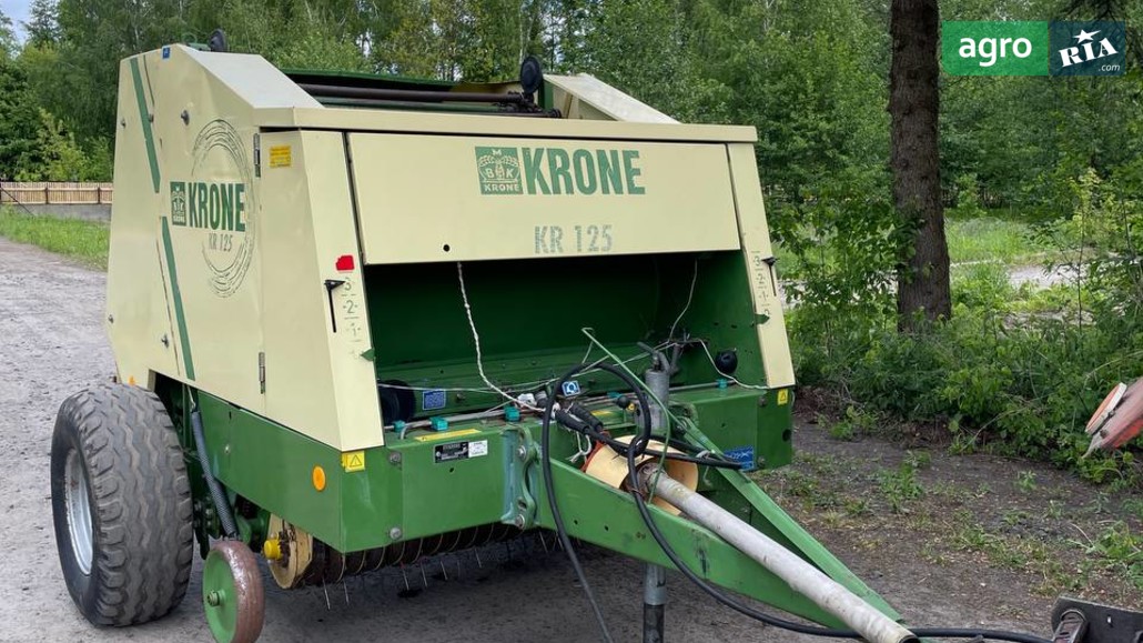 Пресс-подборщик Krone KR 125 2016 - фото 1