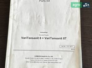 Плуг Lemken Vari Tansanit 8 2014