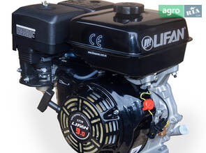  Двигатель LIFAN LF177F бензиновый 9 л.с. вал 25.00 мм. – шпоночный.