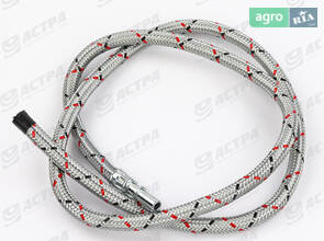 Шланг гумовий армований металом з фітингами паливної системи