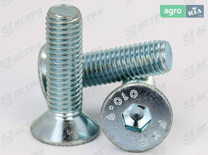 Гвинт M14 * 50 * 2 пр10.9 DIN7991 / 31083