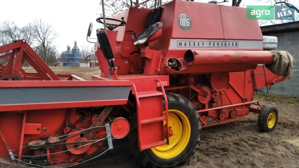 Міні комбайн Massey Ferguson 186 1980 - фото 1