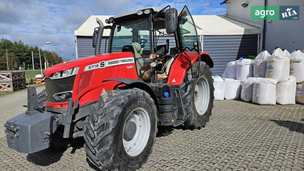 Трактор Massey Ferguson 6718 S 2019 - фото 1