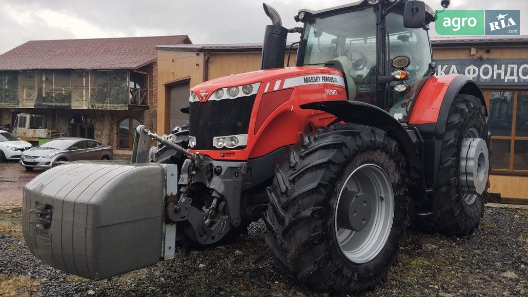 Трактор Massey Ferguson 8690 2016 - фото 1