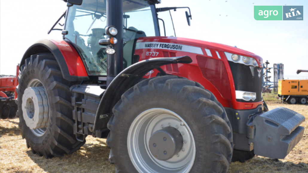 Трактор Massey Ferguson 8737 2021 - фото 1