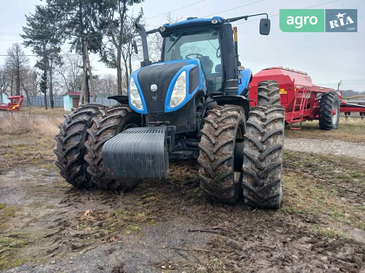 Трактор New Holland T8.410 2017 - фото 1