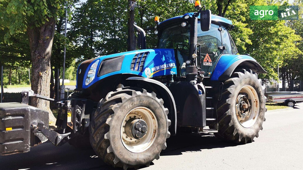 Трактор New Holland T8.410 2018 - фото 1