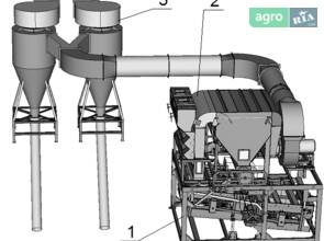Зерноочисна машина Новосибірськсільмаш МПО-50 НС 2012