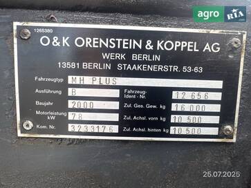 O&K MH Plus 2000 - фото