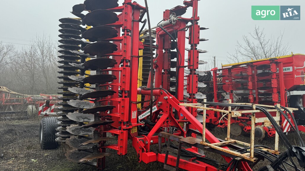 Борона Pottinger Terradisc 6001T 2016 - фото 1