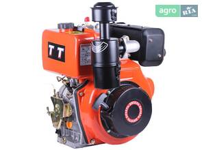 Двигун TATA 186F дизельний 9 к.с. вал 25.00 мм. – шпонковий.
