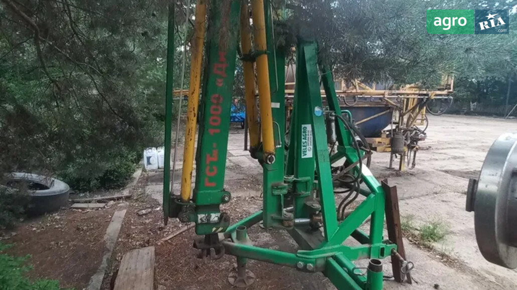 Кран-маніпулятор Велес-Агро ГСТ-1000 Діапазон  - фото 1