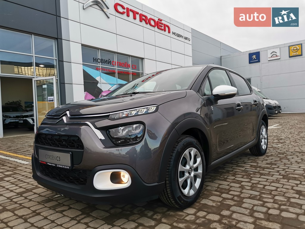Новый Citroen C3 1.2 PureTech MT (82 к.с.) Feel 2024 автосалона Модерн-Авто - фото 1