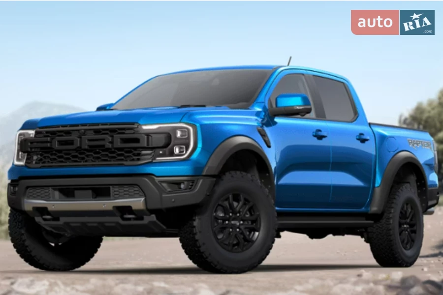 Купити нове авто Ford Ranger Base 2024, Blue Lightning, Автомат. Ціна ...
