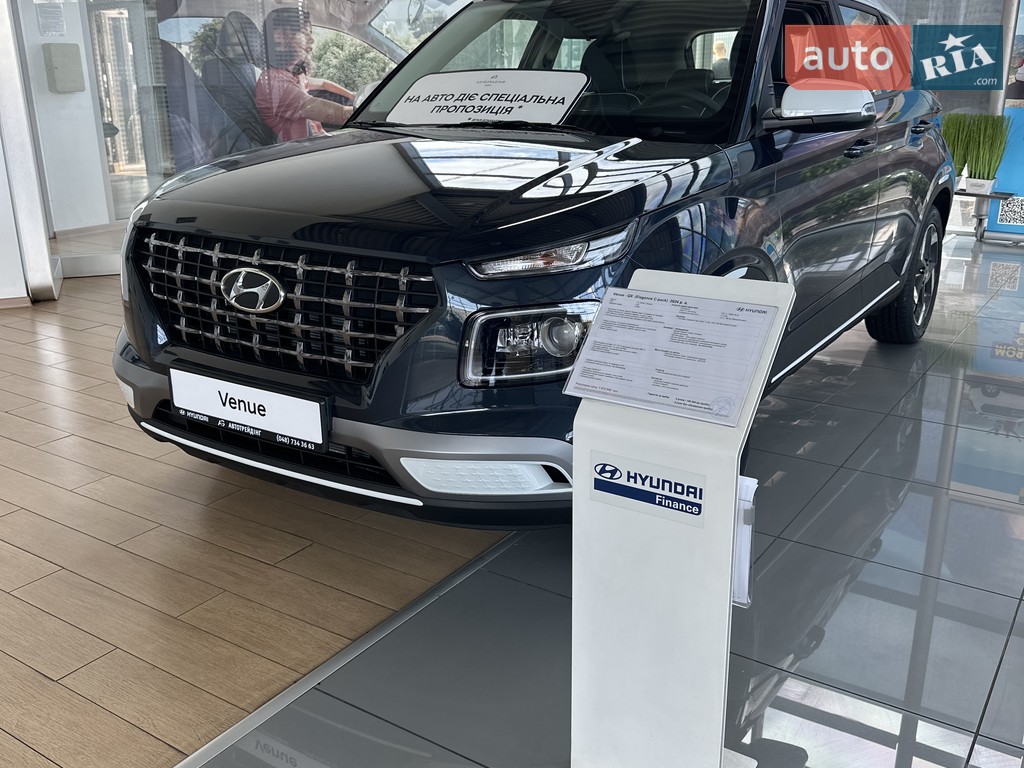 Новый Hyundai Venue 1.6 MPi AT (123 к.с.) Elegance 2025 автосалона Автотрейдінг-Одеса Hyundai - фото 1