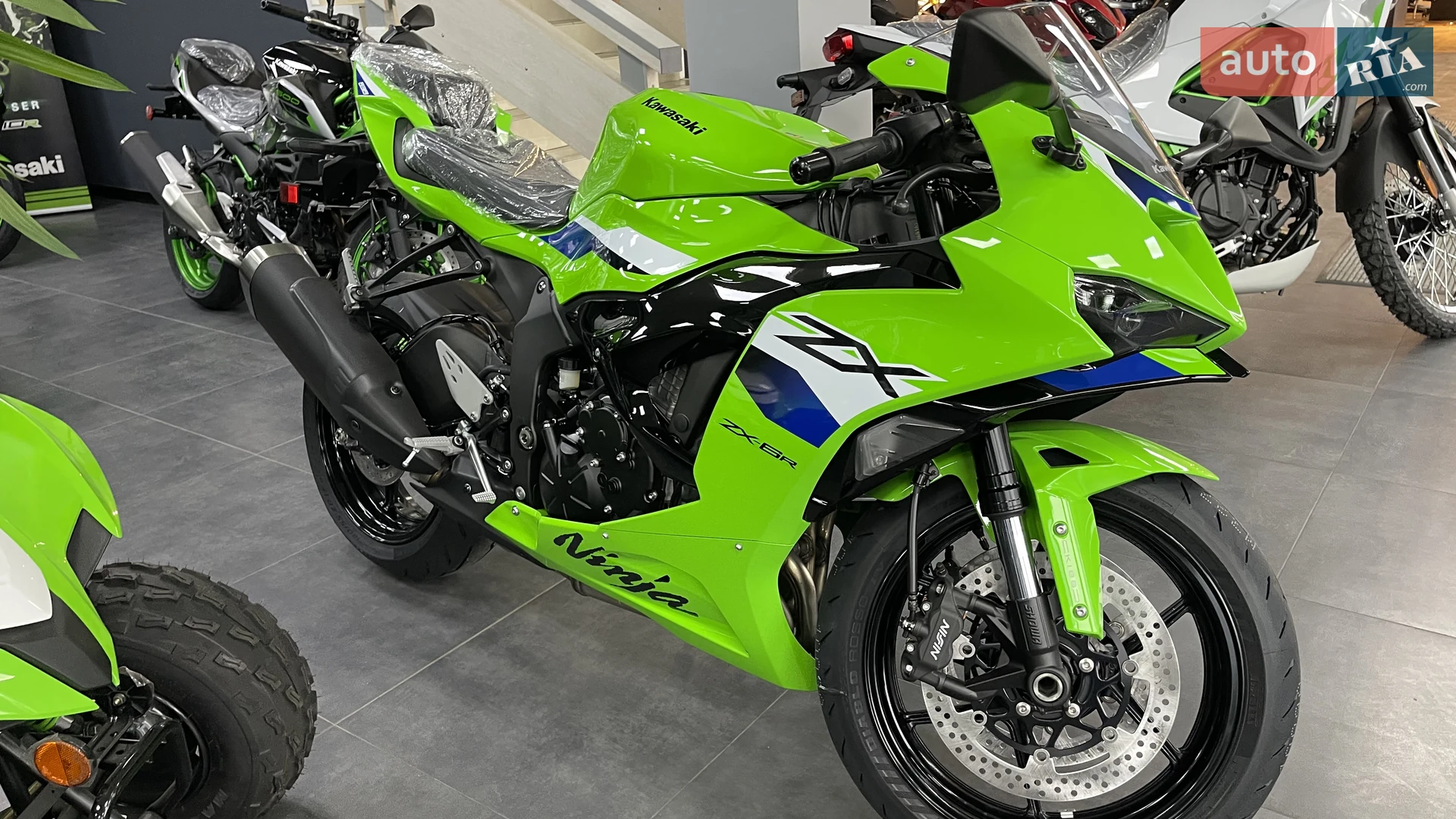 AUTO.RIA – Новое Кавасаки Нинзя (Kawasaki Ninja), ZX-6R Base 2026
