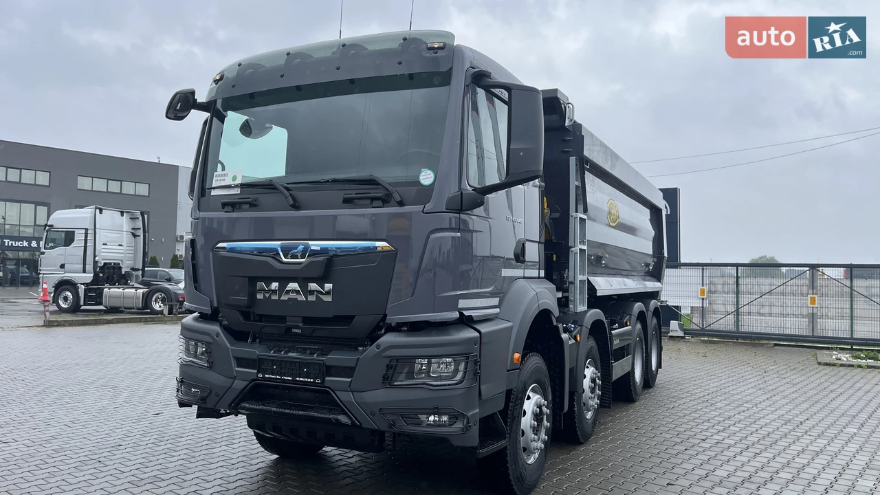 Man Tgs Step AUTO.RIA – Нове авто МАН ТГС (MAN TGS), 41.440 8х4 BB 2025 р.в., сірий ...
