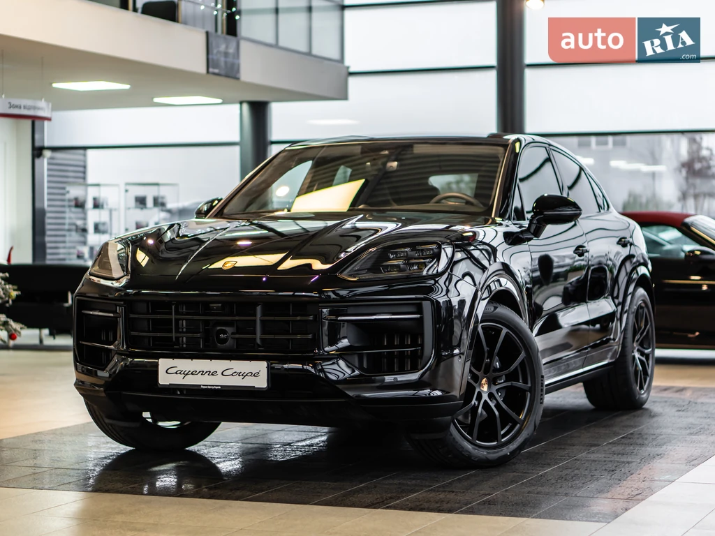 Porsche Cayenne Coupe Black Edition