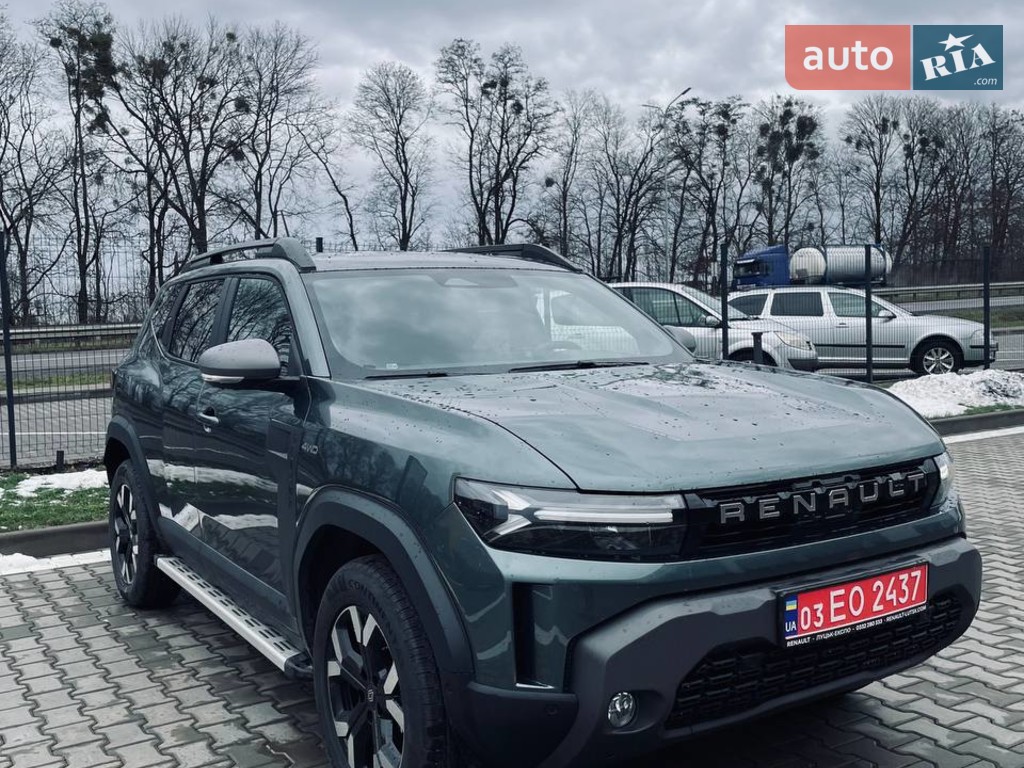Новый Renault Duster 1.2TCe MT (130 к.с.) Mild Hybrid 4x4 Techno 2025 автосалона Renault Луцьк-Експо - фото 1
