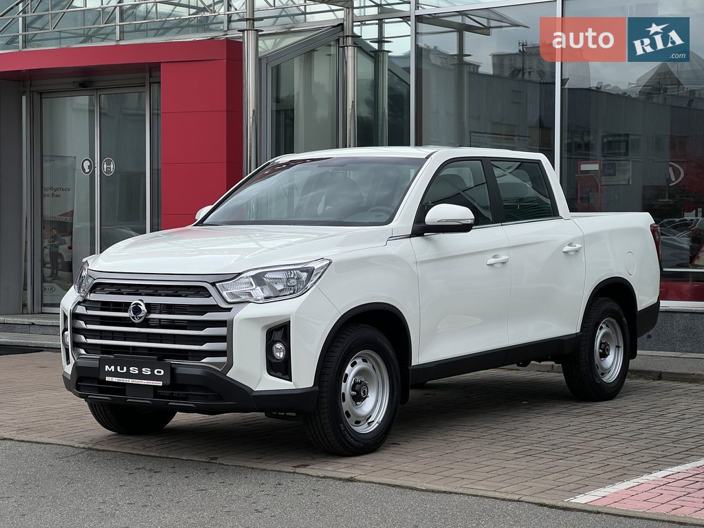 Новый SsangYong Musso 2.2D MT (181 к.с.) 4WD Base 2023 автосалона УКРАВТО НА ХАРКІВСЬКОМУ - фото 1