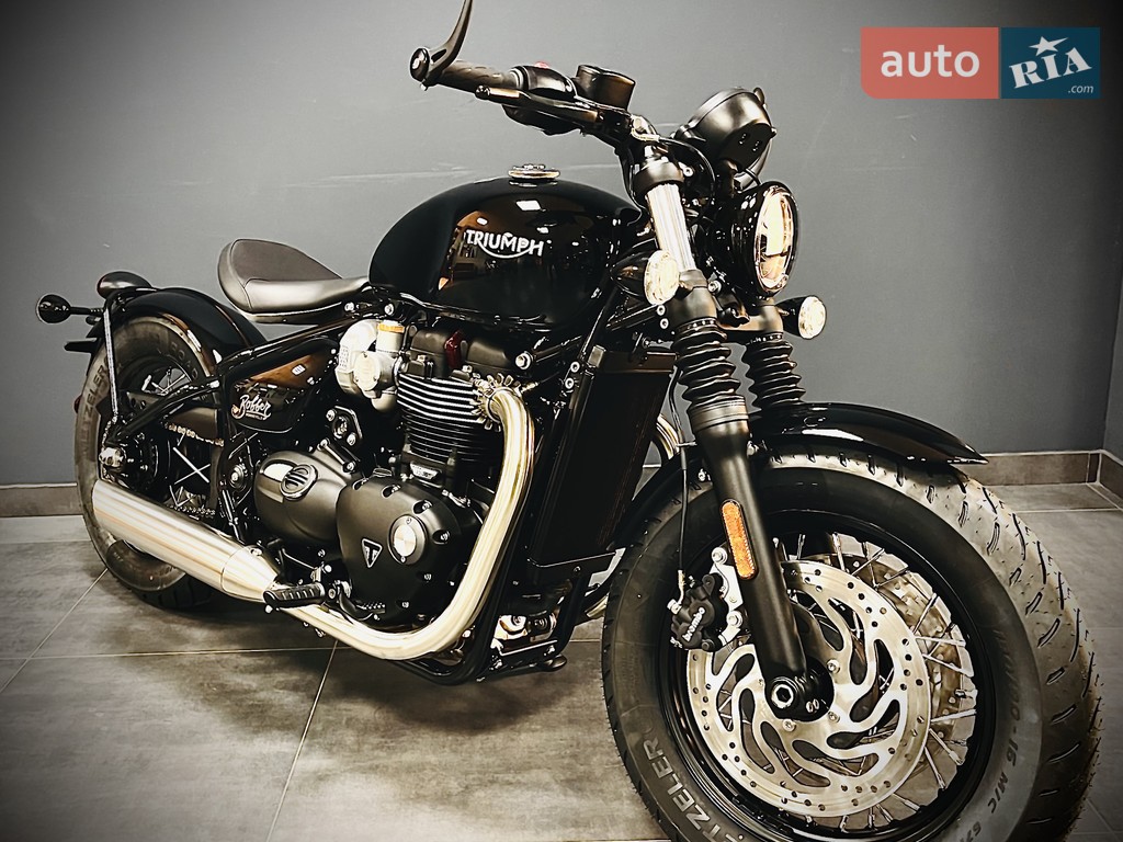 Новый Triumph Bobber 1200 MT (77 к.с.) Base 2025 автосалона МотоДом - фото 1