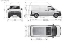 Volkswagen T6 (Transporter) груз Pro