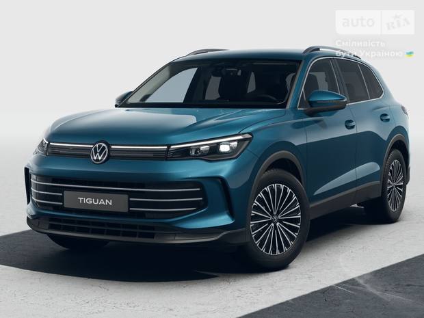 Новий Volkswagen Tiguan 2.0 TDI DSG (193 к.с.) 4motion Elegance 2025 в автосалоні Автомобільний Дім Volkswagen - фото 1
