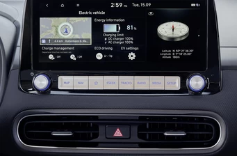 Новий Hyundai Kona Electric технології та безпека Фото 2