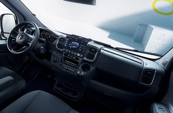 Новий Opel Movano інтер’єр 