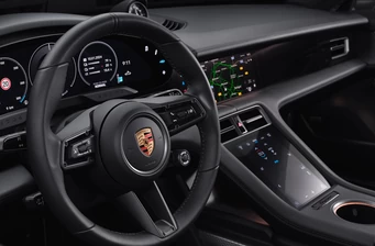 Новий Porsche Taycan Sport Turismo інтер’єр Фото 3