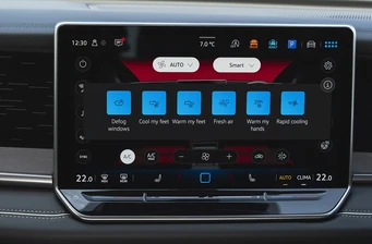 Новий Volkswagen Tayron технології та безпека 