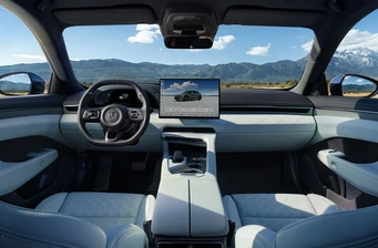 Новий Zeekr 001 інтер’єр 