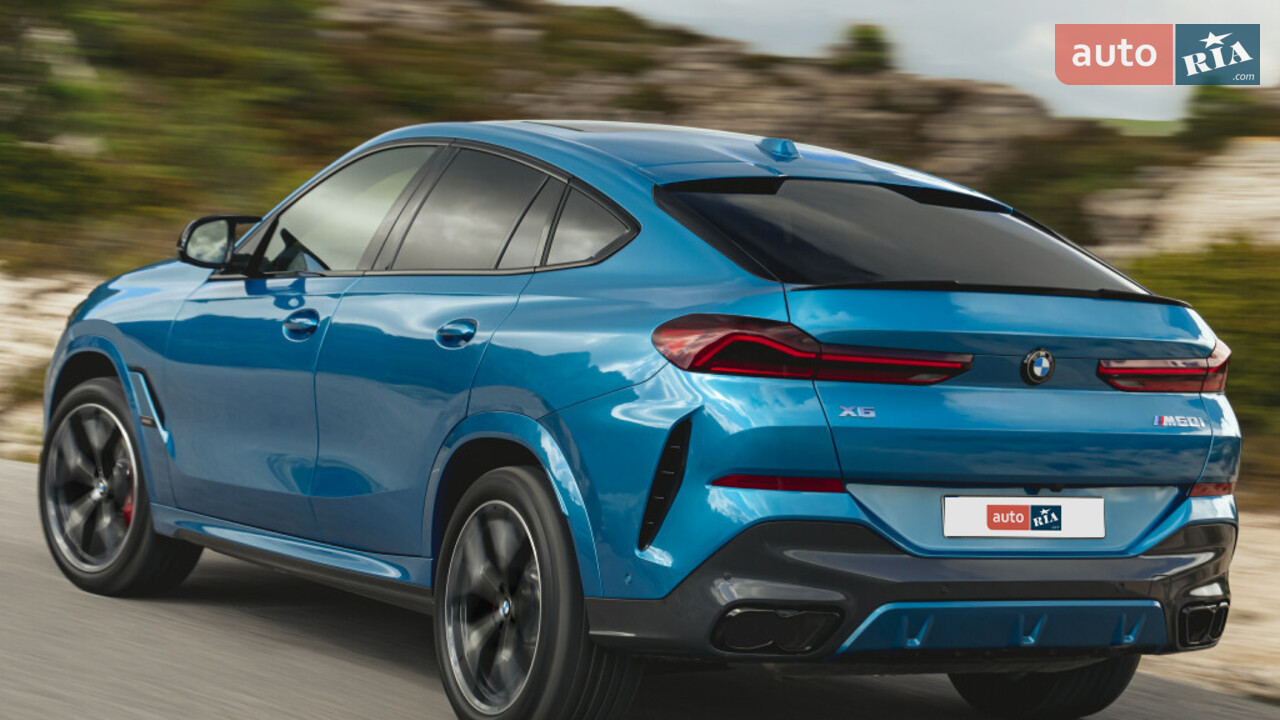 Новий BMW X6 G06 (FL) кросовер-купе - фото 5