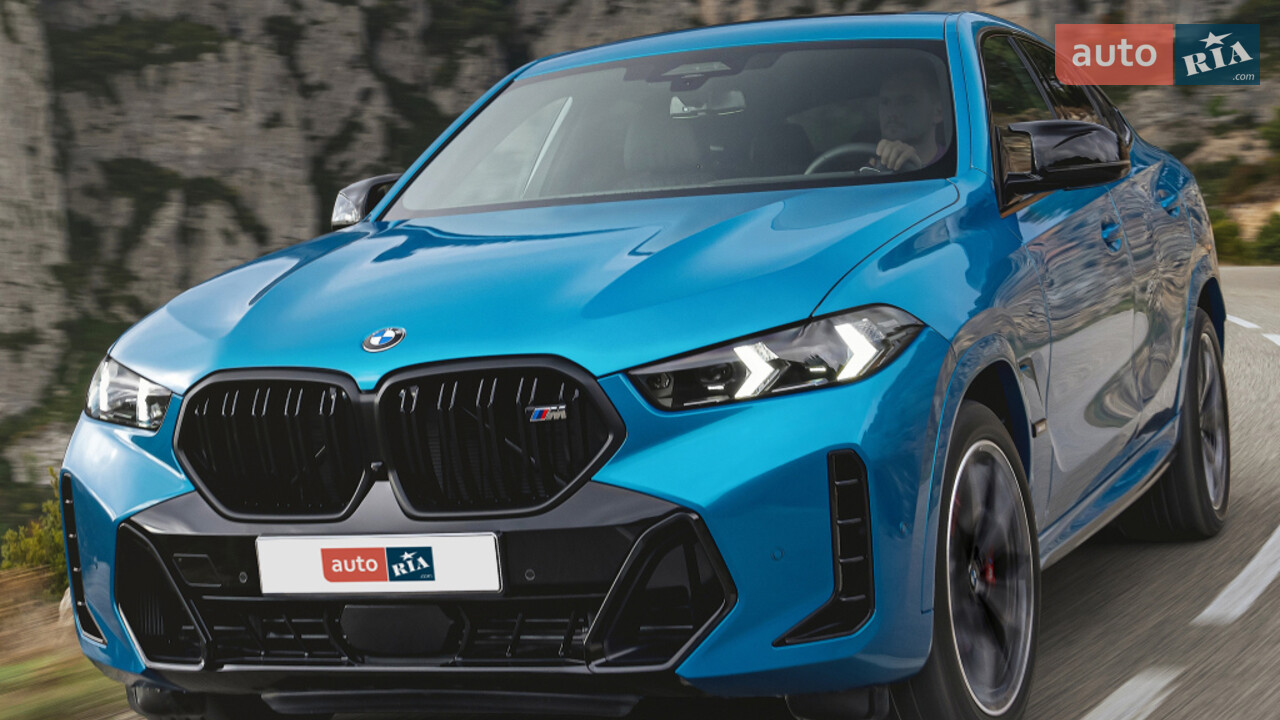 Новий BMW X6 G06 (FL) кросовер-купе - фото 6