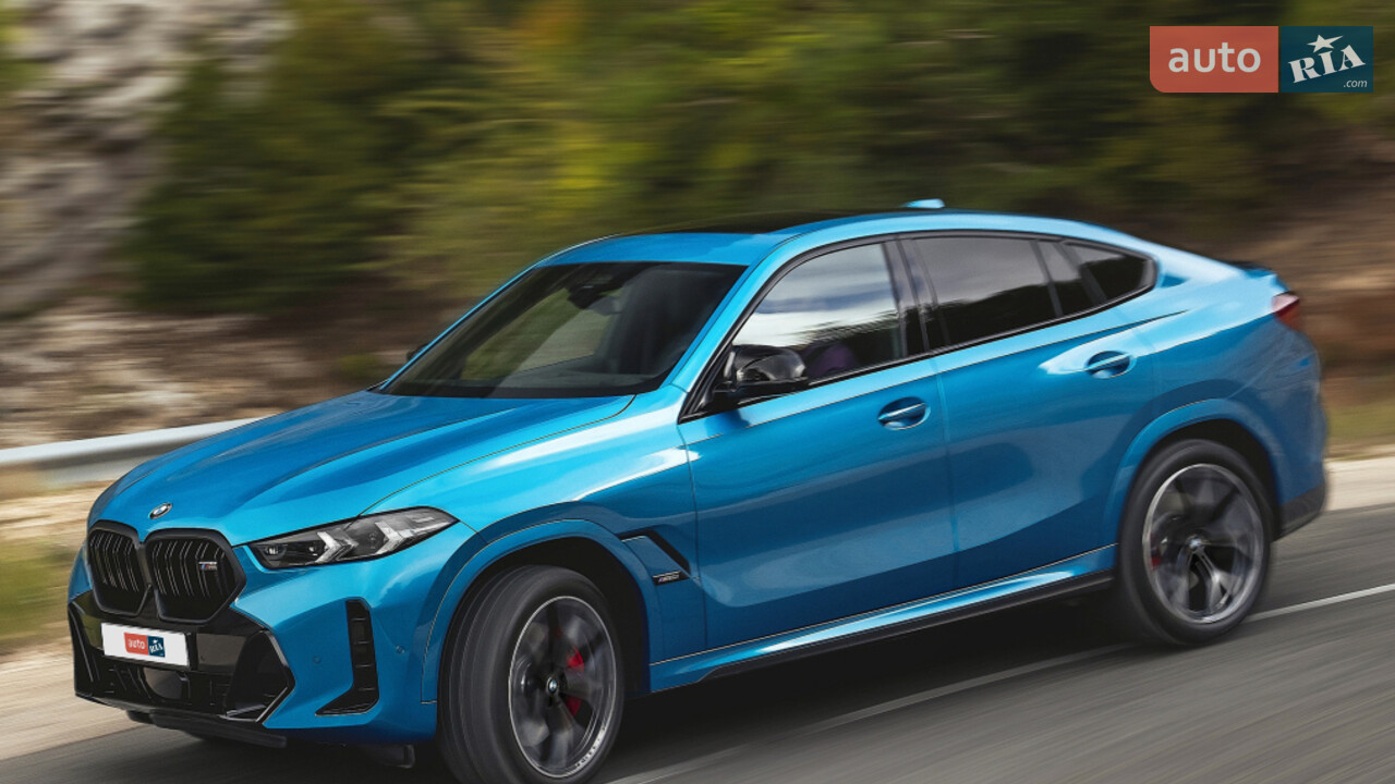 Новий BMW X6 G06 (FL) кросовер-купе - фото 10
