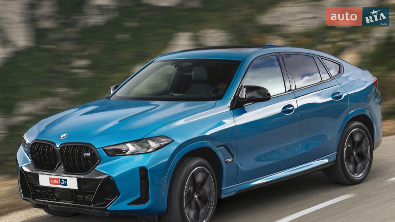 Новий BMW X6 G06 (FL) кросовер-купе - фото 8