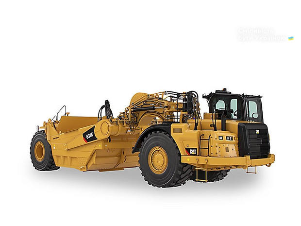 Caterpillar 631 I поколiння Скріпер