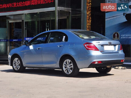 Geely Emgrand 7 (EC7) 1.5 MT (109 л.с.) 2013